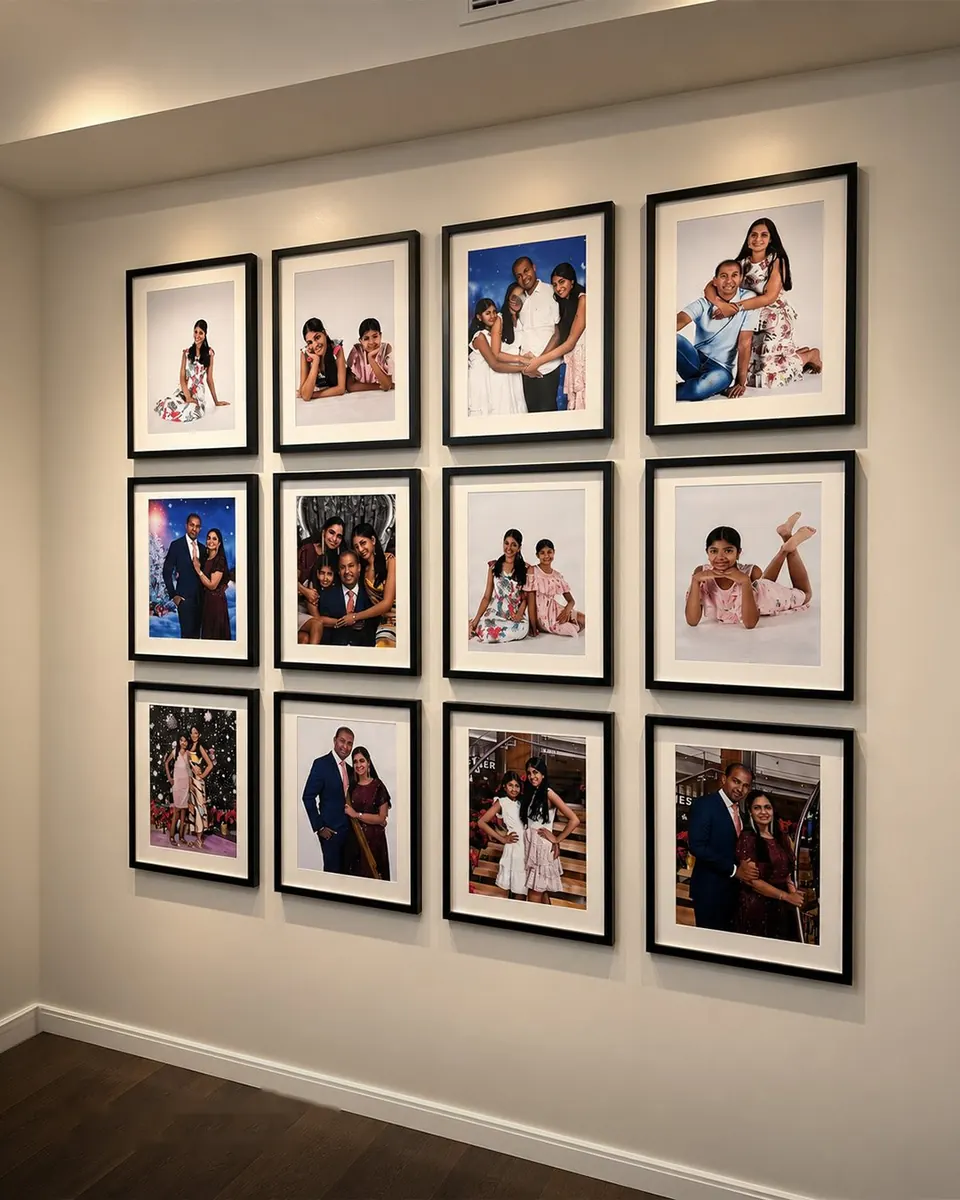 Gallery wall ad