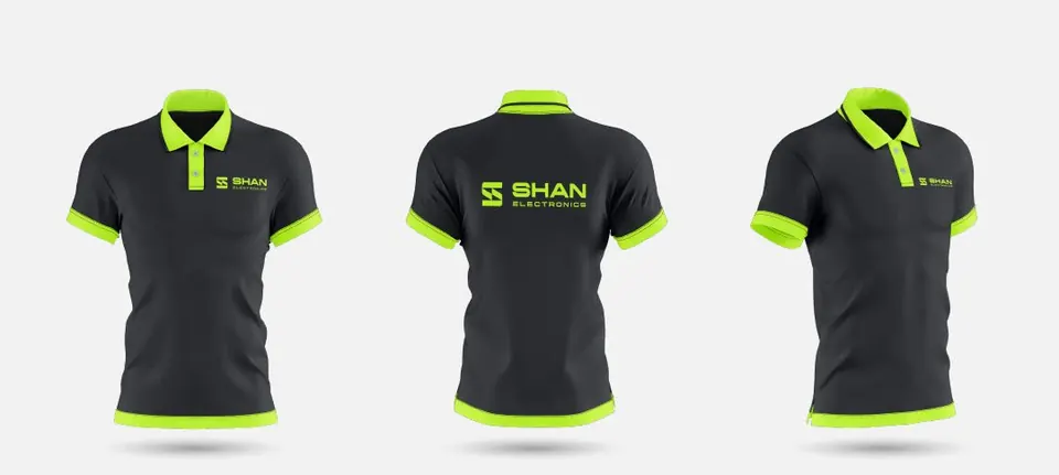 Shan Electronics staff uniforms