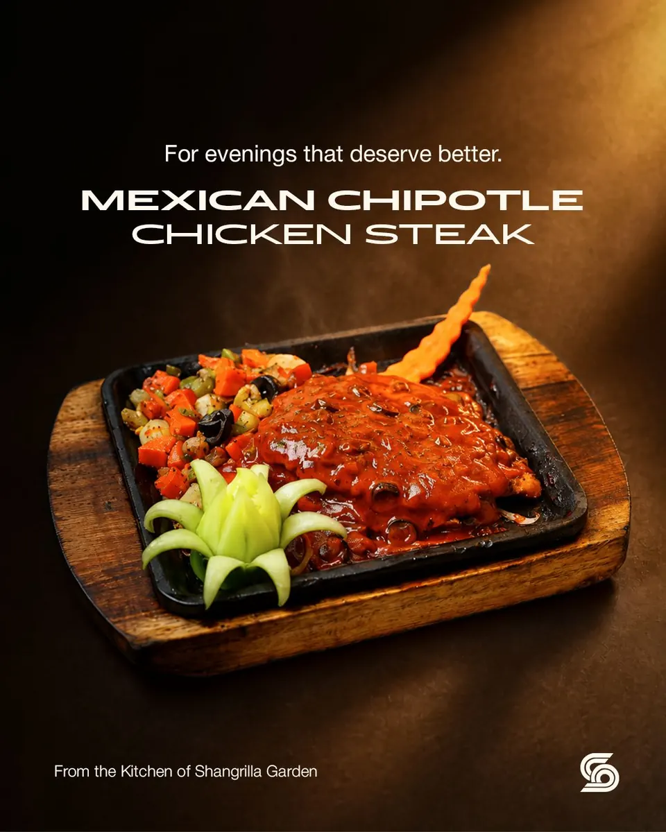 Mexican chipotle chicken steak